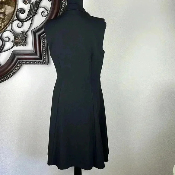 Calvin Klein Women’s Black Doubled Breasted Sleeveless Dress Size 10 Sleeveless - Picture 8 of 13